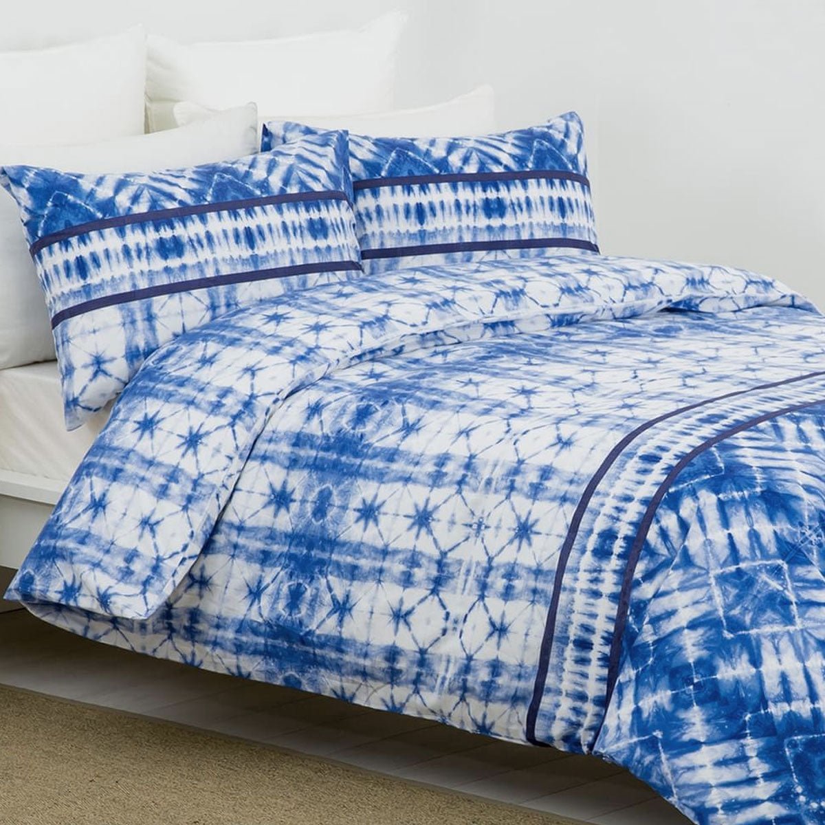 Belmondo Aruba Dutch Caribbean Paradise Easy Care Quilt Cover Set King - NuSea